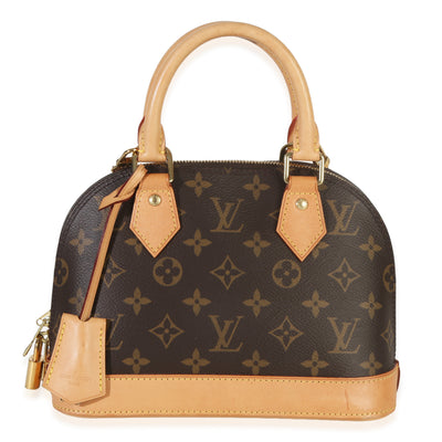 Louis Vuitton Monogram Canvas Alma BB Handbag fv