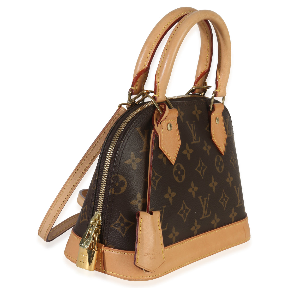 Louis Vuitton Monogram Canvas Alma BB Handbag pv