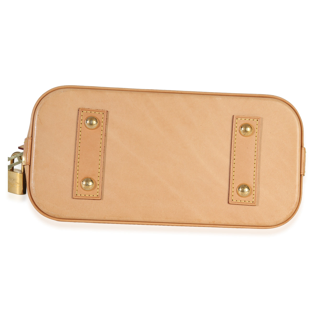 Louis Vuitton Monogram Canvas Alma BB Handbag stamp