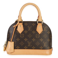 Monogram Canvas Alma BB