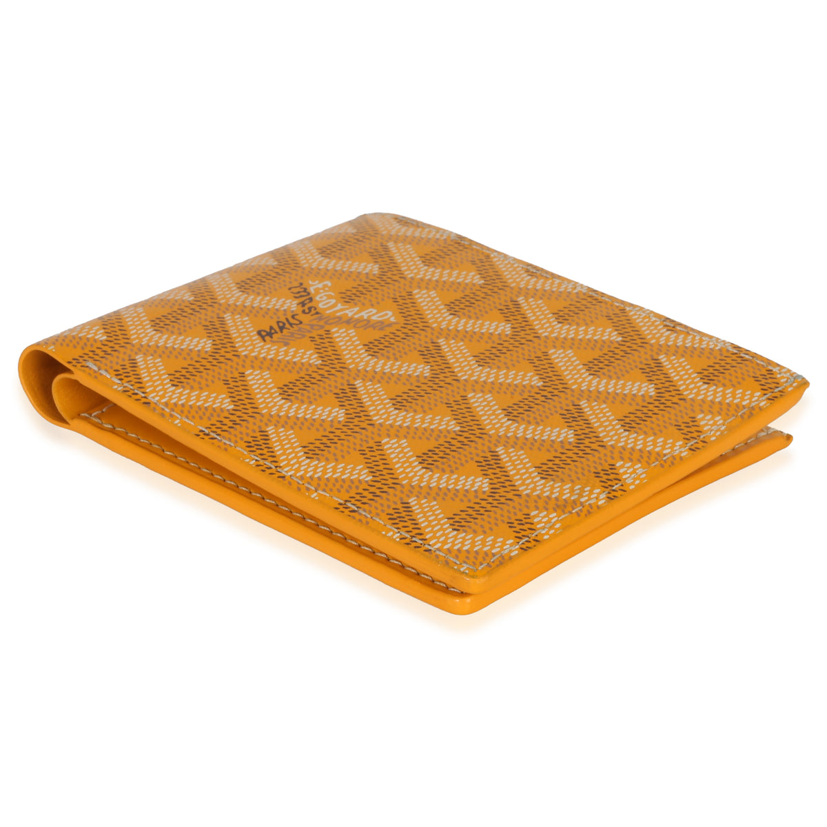 Goyard Yellow ine Canvas Victoire Wallet Wallet ad1