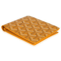 Goyard Yellow ine Canvas Victoire Wallet Wallet ad1