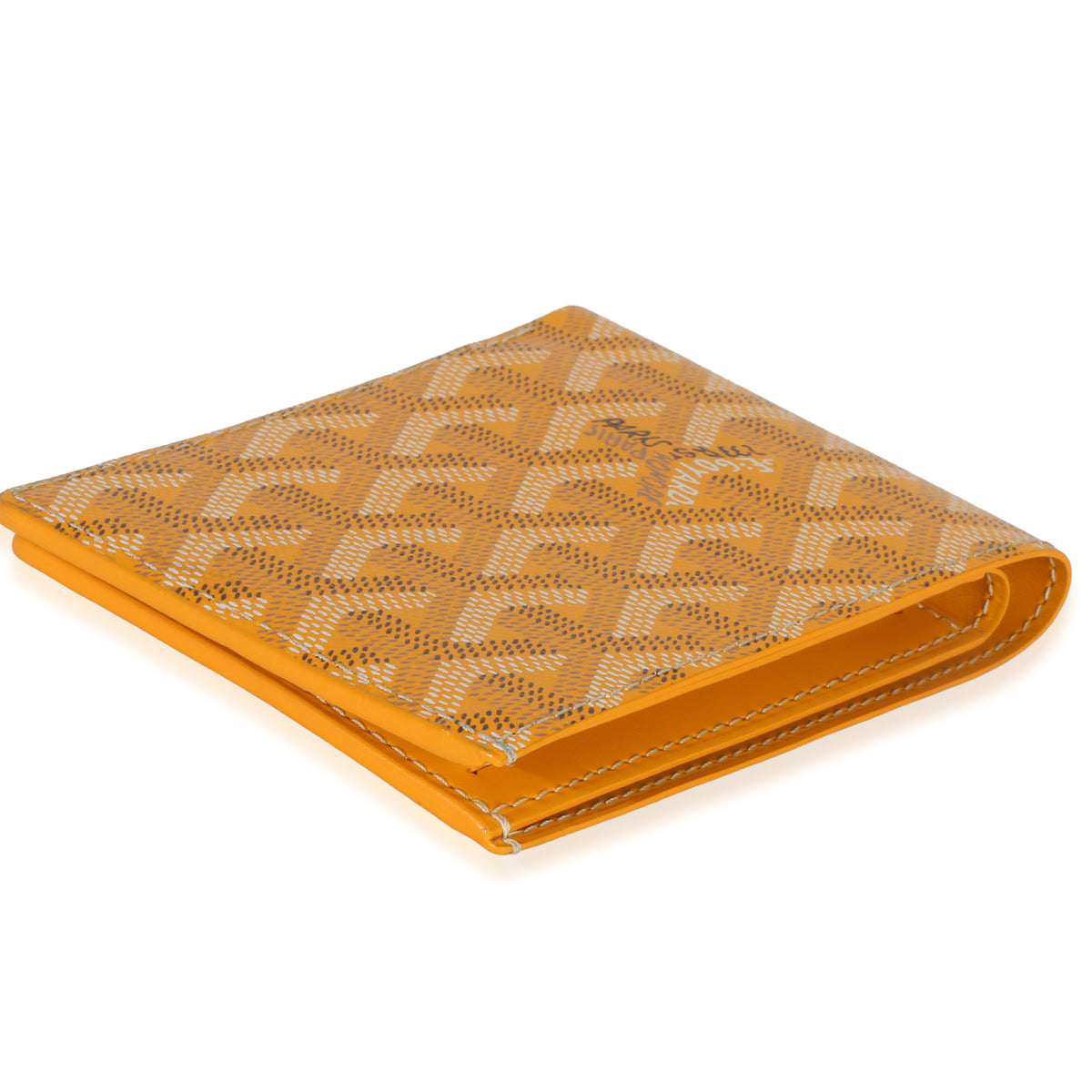 Goyard Yellow ine Canvas Victoire Wallet Wallet av