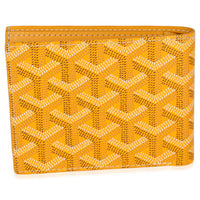 Goyard Yellow ine Canvas Victoire Wallet Wallet box