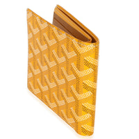 Goyard Yellow ine Canvas Victoire Wallet Wallet pv