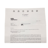 Cartier White Gold Diamond Small Model D'amour Pendant stamp