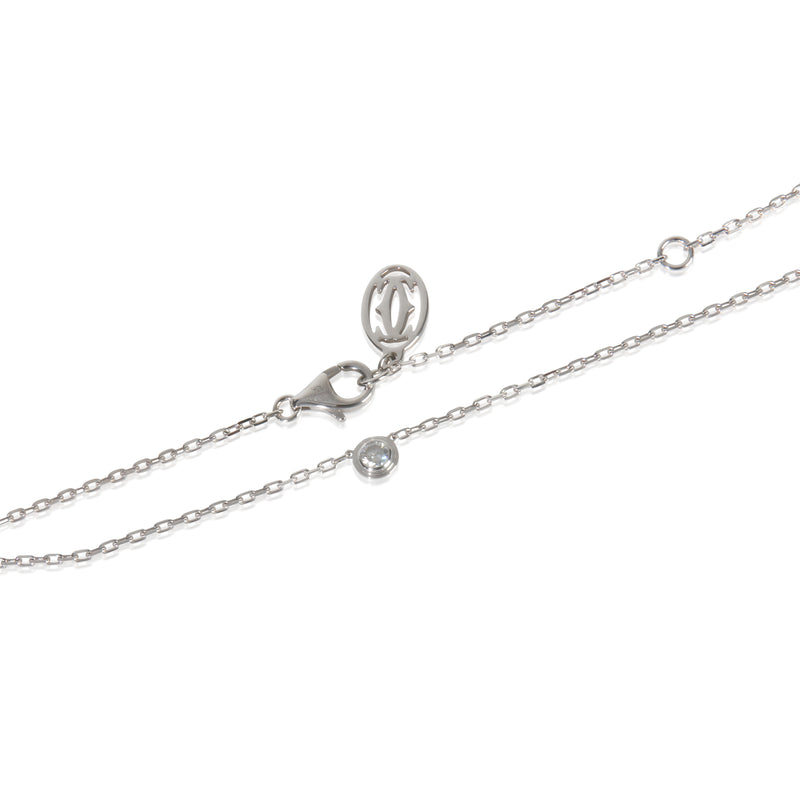 White Gold Diamond Small Model Damour Pendant