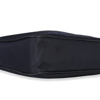 Prada Navy Re Nylon & Saffiano Leather Trim Shoulder Bag Handbag av