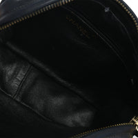 Chanel Vintage Black Quilted Lambskin Small Tassel Camera Bag Handbag ad1