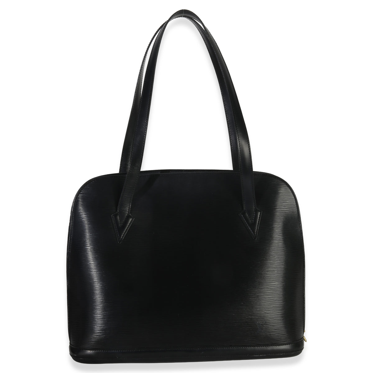 Louis Vuitton Vintage Black Epi Leather Lussac Tote GM Handbag bv
