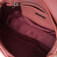Miu Miu Pink Bicolore Goatskin Madras Chain Shoulder Bag Handbag ad1