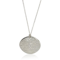 Sterling Silver  Notes Pendant
