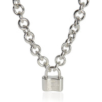 Sterling Silver  1837 Padlock Necklace