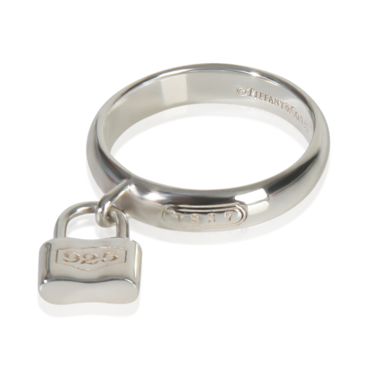 Sterling Silver  1837 Padlock