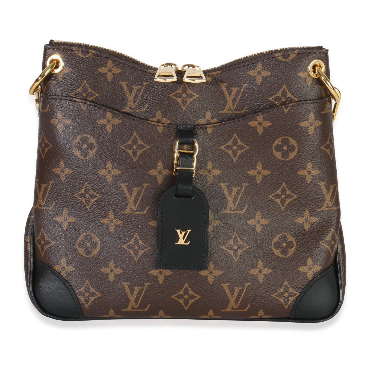 Black Monogram Canvas Odeon PM NM