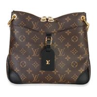 Black Monogram Canvas Odeon PM NM