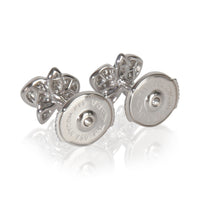 White Gold Diamond Caresse DOrchidees Earrings