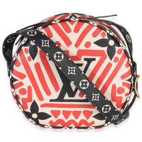 Louis Vuitton Cream Red Giant LV Crafty Boite Chapeau Souple Bag PM Handbag bv