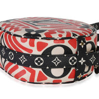 Louis Vuitton Cream Red Giant LV Crafty Boite Chapeau Souple Bag PM Handbag clasp