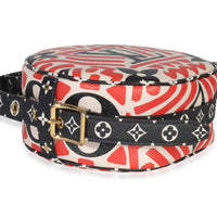 Louis Vuitton Cream Red Giant LV Crafty Boite Chapeau Souple Bag PM Handbag av