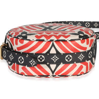 Louis Vuitton Cream Red Giant LV Crafty Boite Chapeau Souple Bag PM Handbag stamp