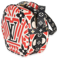 Louis Vuitton Cream Red Giant LV Crafty Boite Chapeau Souple Bag PM Handbag sv