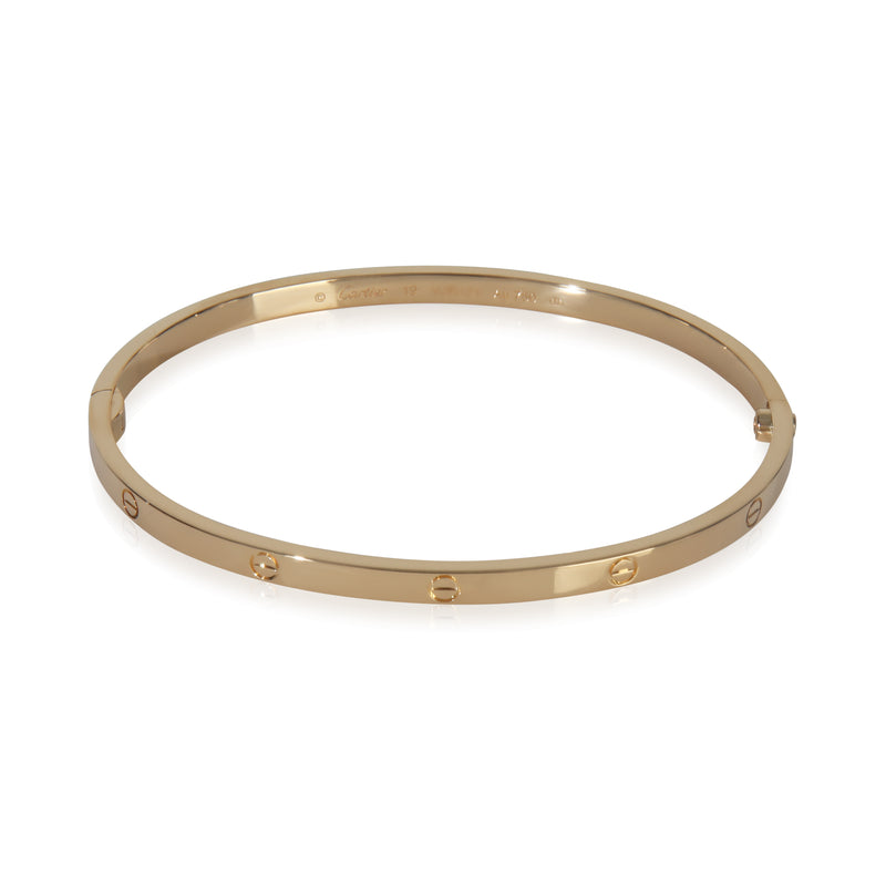 Cartier Yellow Gold  Small Model Love Bracelet fv
