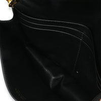 Prada Black Vitello Move Wallet On Chain Handbag ad1