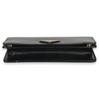 Prada Black Vitello Move Wallet On Chain Handbag stamp