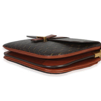Saint Laurent Brown Canvas Le Monogramme Small Sac Besace Shoulder Bag Handbag box