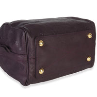 Louis Vuitton Purple Monogram Empreinte Speedy Bandolieure 25 Handbag clasp