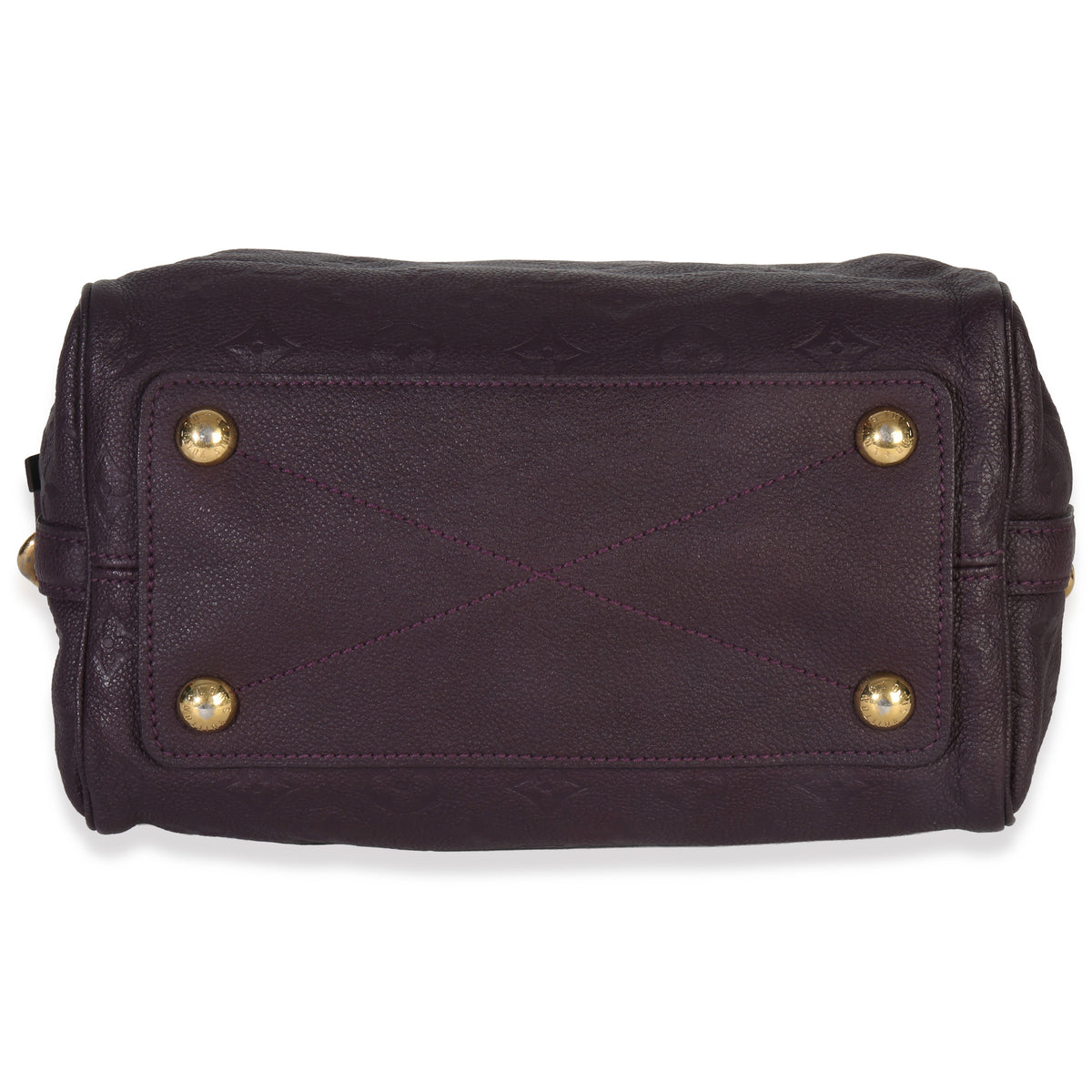Louis Vuitton Purple Monogram Empreinte Speedy Bandolieure 25 Handbag stamp
