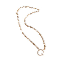 Cartier Rose Gold Diamond Juste Un Clou Necklace pv