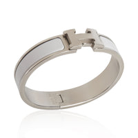 Clic H Bracelet in Blanc