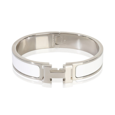 Clic H Bracelet in Blanc