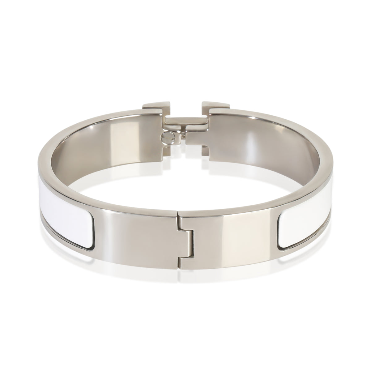 Clic H Bracelet in Blanc