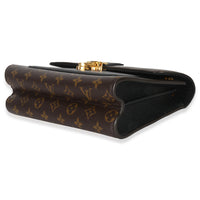 Louis Vuitton Black Taurillon Monogram Canvas Victoire Chain Bag Handbag box