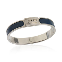 Hermès Matte Jet Bracelet In Bleu Biarritz Bracelet bv