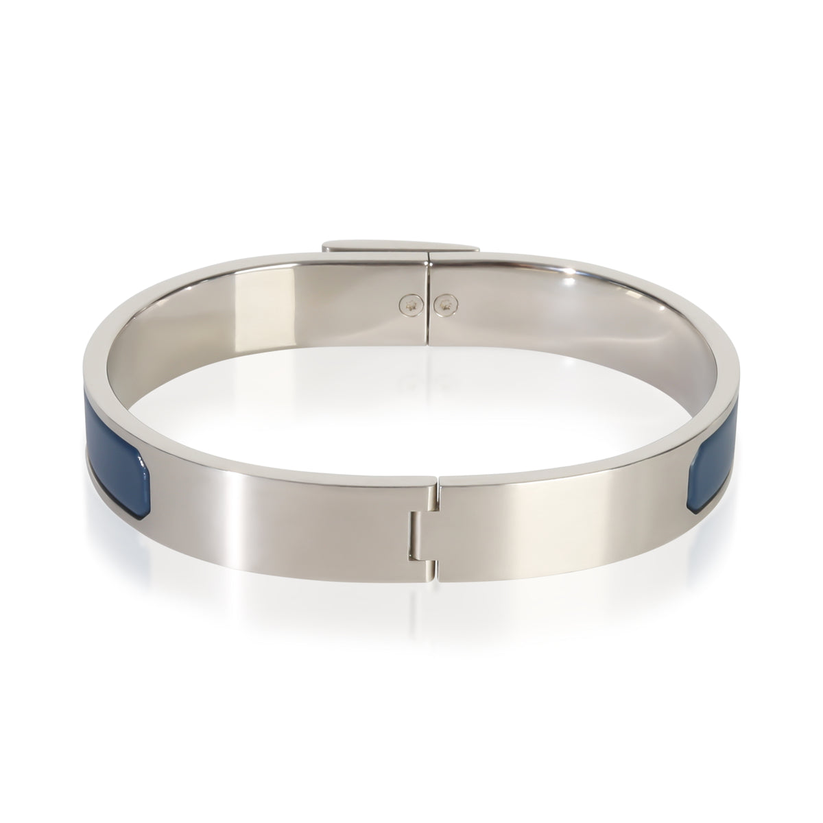 Hermès Matte Jet Bracelet In Bleu Biarritz Bracelet pv
