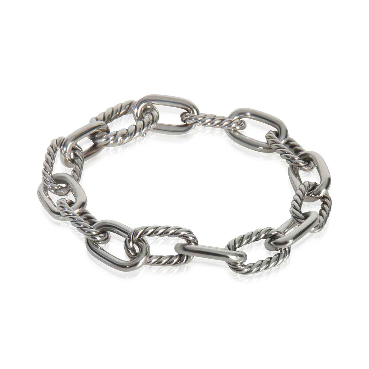 Sterling Silver  Madison Link Bracelet