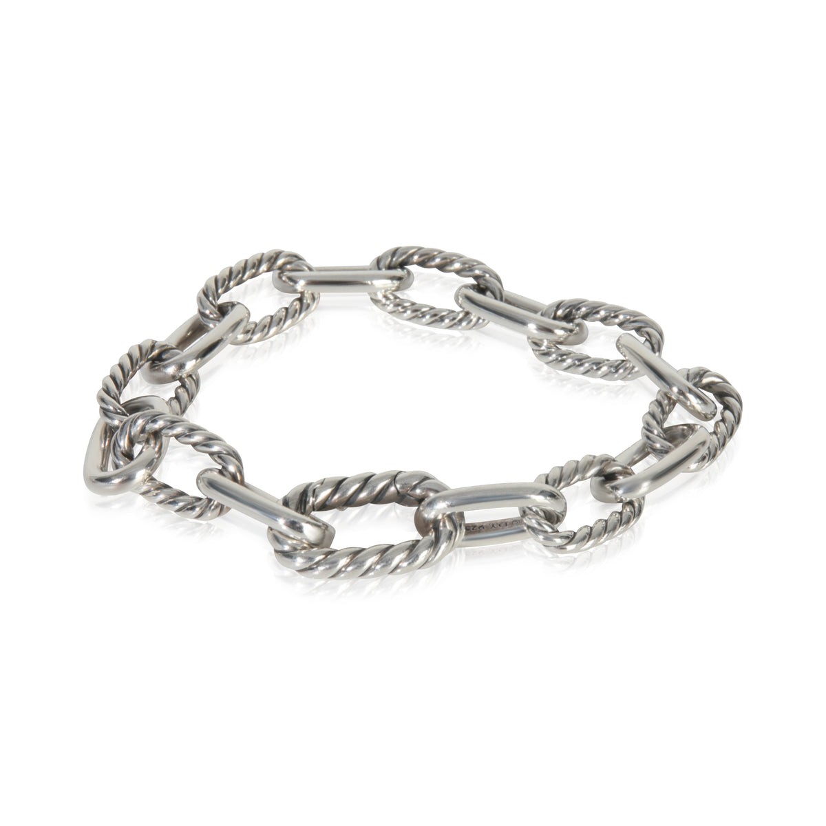 Sterling Silver  Madison Link Bracelet
