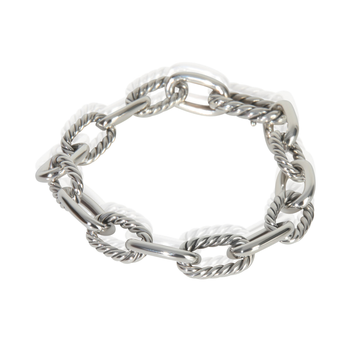 Sterling Silver  Madison Link Bracelet