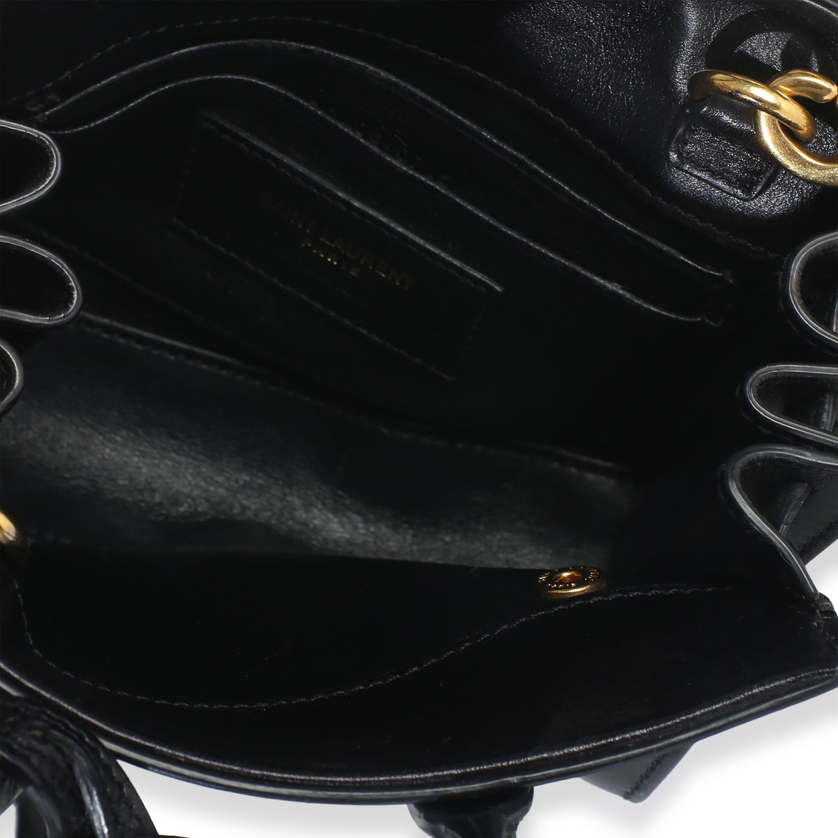 Saint Laurent Black Smooth Calfskin Toy Sac Du Jour Handbag ad1