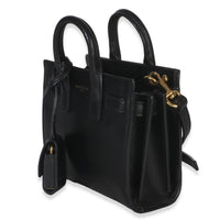 Saint Laurent Black Smooth Calfskin Toy Sac Du Jour Handbag sv