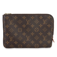 Louis Vuitton Monogram Canvas Etui Voyage PM Pouch Handbag fv