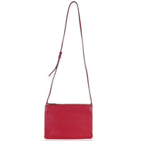 Celine Fuschia Lambskin Large Trio Crossbody Handbag av