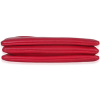 Celine Fuschia Lambskin Large Trio Crossbody Handbag stamp