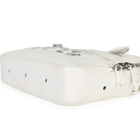Christian Dior X DANIEL ARSHAM White Grained Calfskin Safari Messenger Handbag box