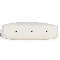 Christian Dior X DANIEL ARSHAM White Grained Calfskin Safari Messenger Handbag stamp