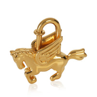 Hermès Gold Plated  Pegasus Cadena Lock fv